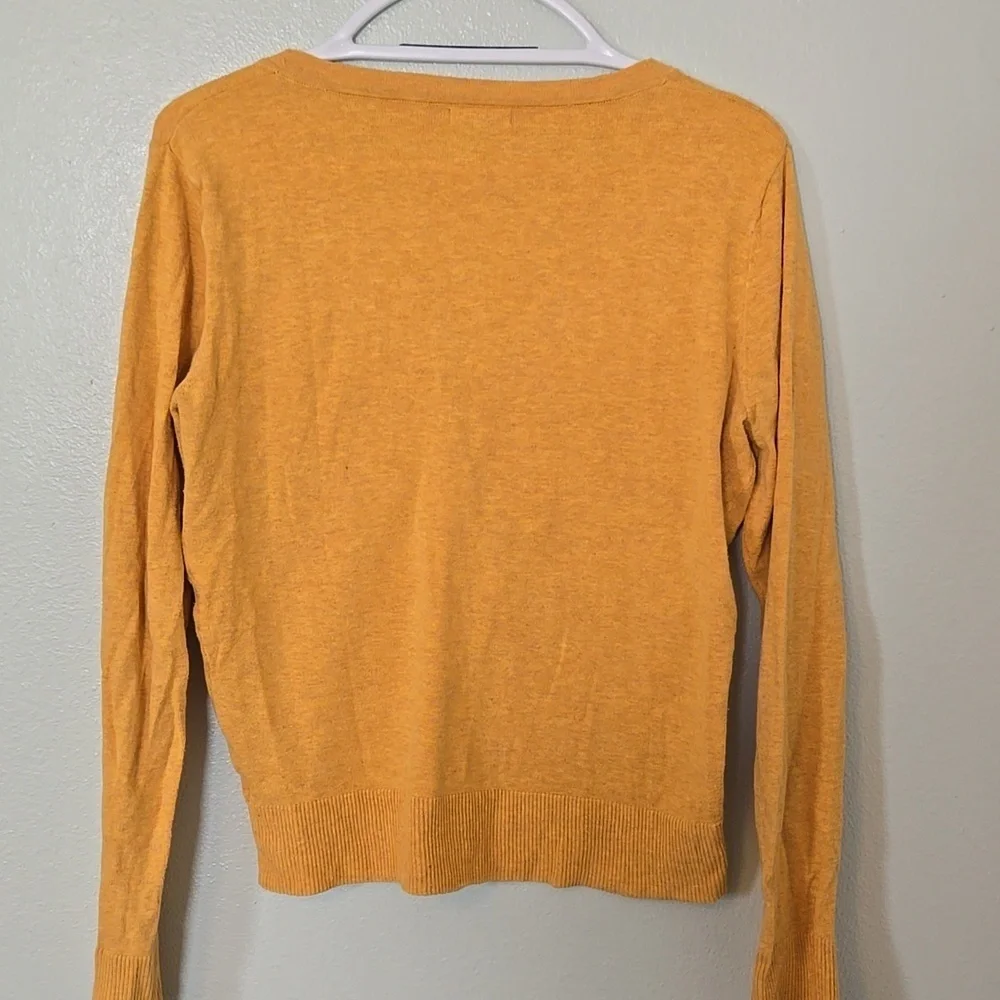 Merona | Gold Button Cardigan Size Medium